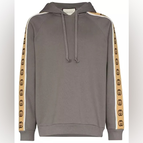 gucci logo tape hoodie - Picture 3 of 8